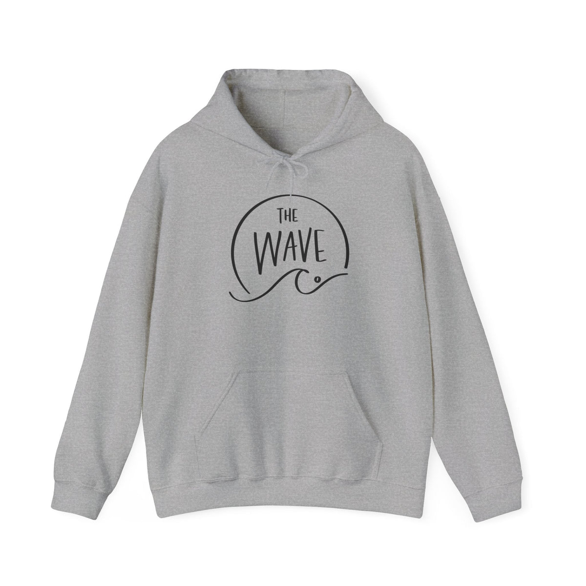 The Wave Co Hoodie (Black Logo)