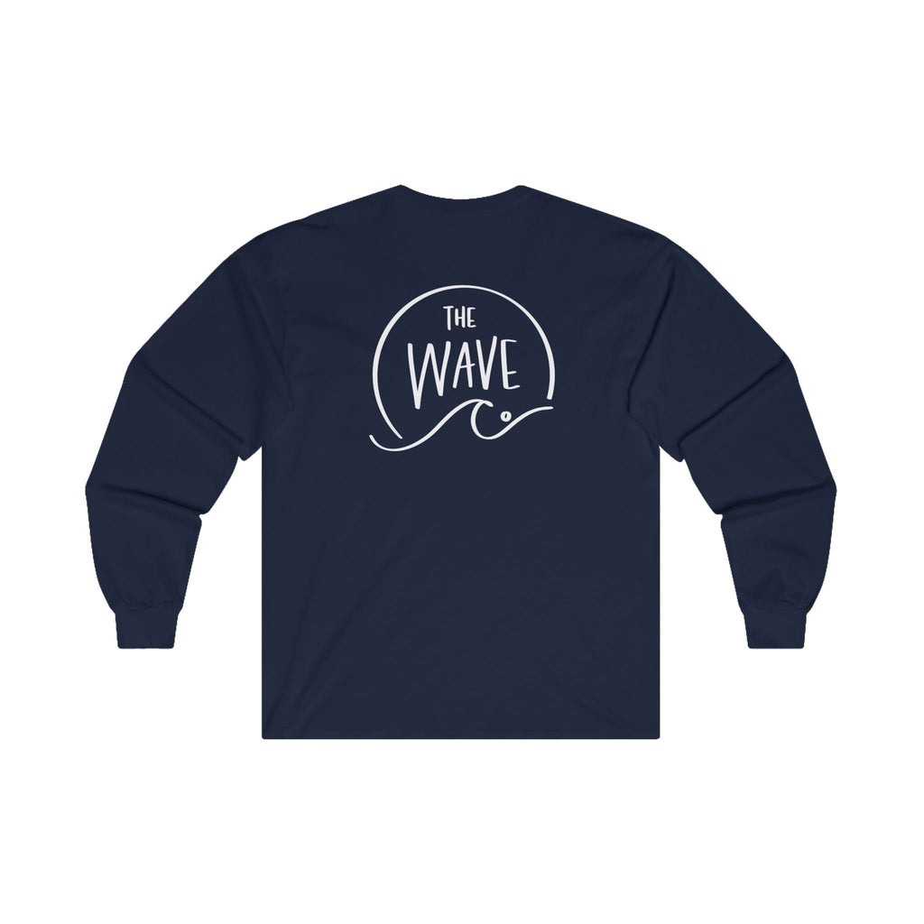 Smiley Long Sleeve Tee (White Logo)