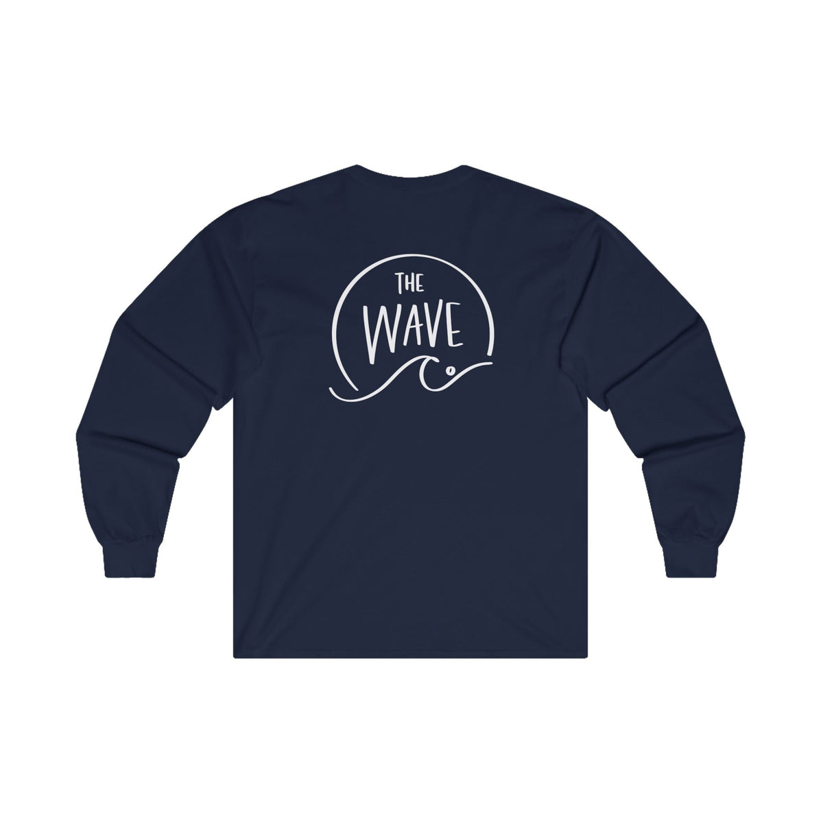 Smiley Long Sleeve Tee (White Logo)
