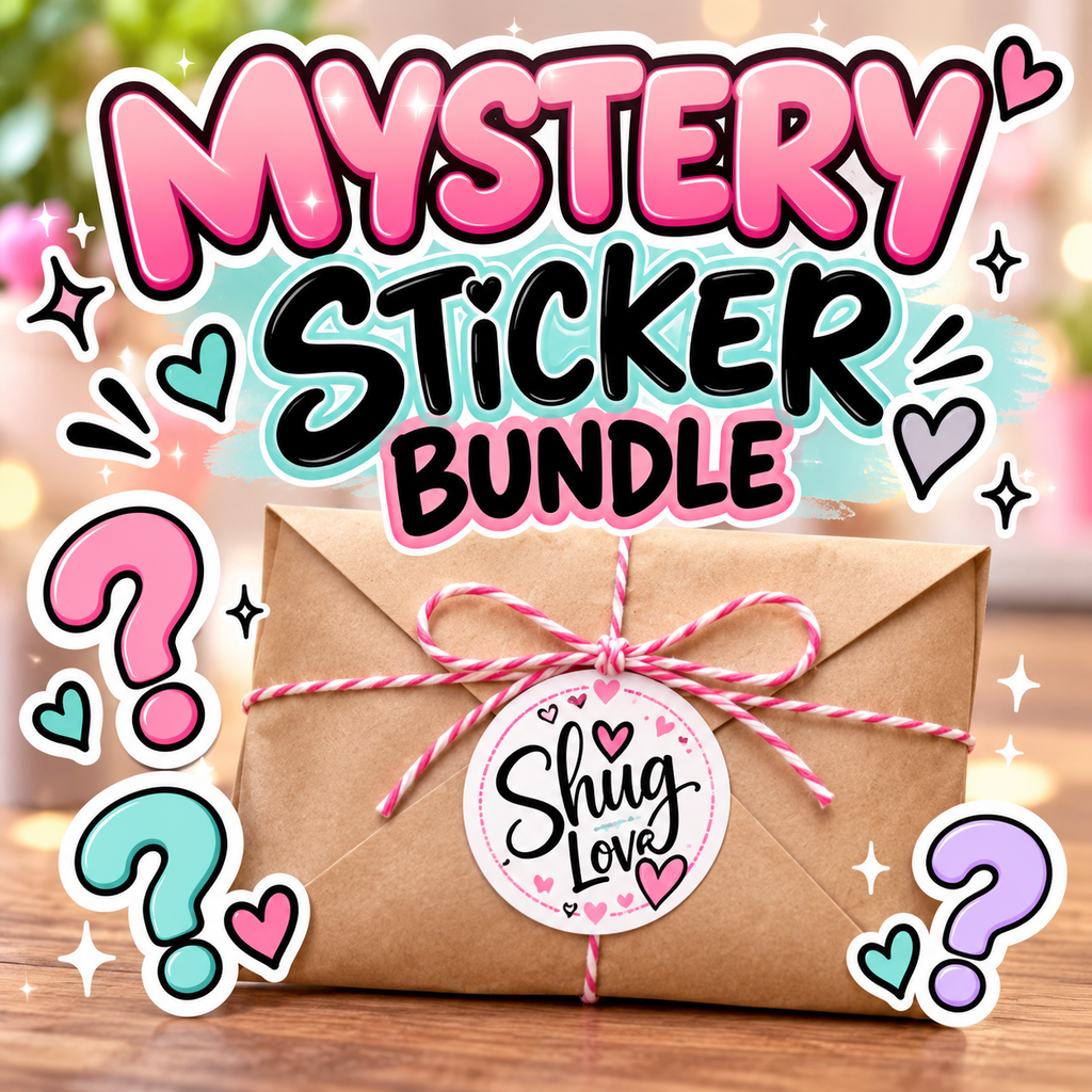 20 Mystery Motivational Stickers | No Duplicates | Hand-Picked Sticker Bundle