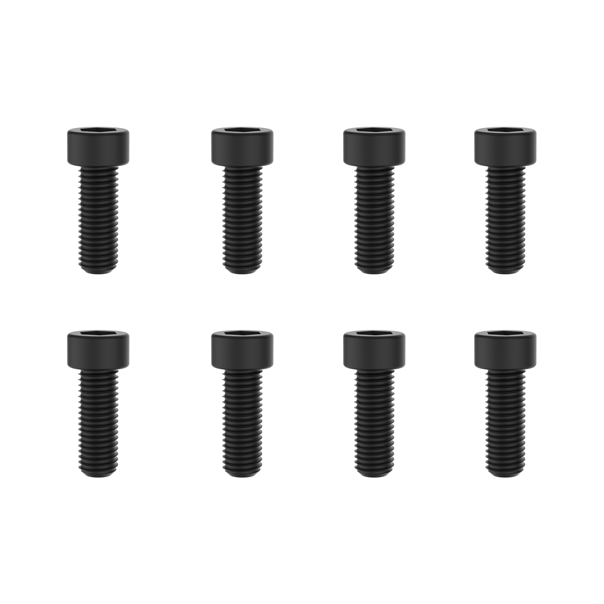 UDIRC Hex Socket Cap Screw 3x8mm Black for UD1610PRO / UD1610S (Part No. M01-010) - 8 Pcs