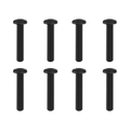 UDIRC Hex Button Head Machine Screw 2.5x15mm Black for UD1610PRO / UD1610S (Part No. M01-020) - 8 Pcs