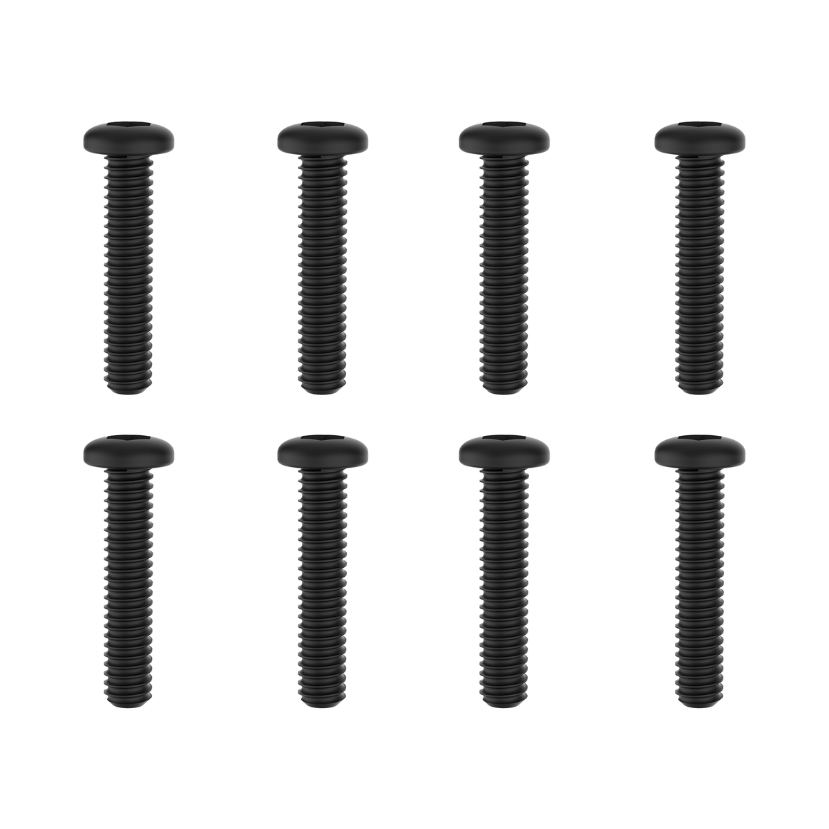 UDIRC Hex Button Head Machine Screw 2.5x15mm Black for UD1610PRO / UD1610S (Part No. M01-020) - 8 Pcs