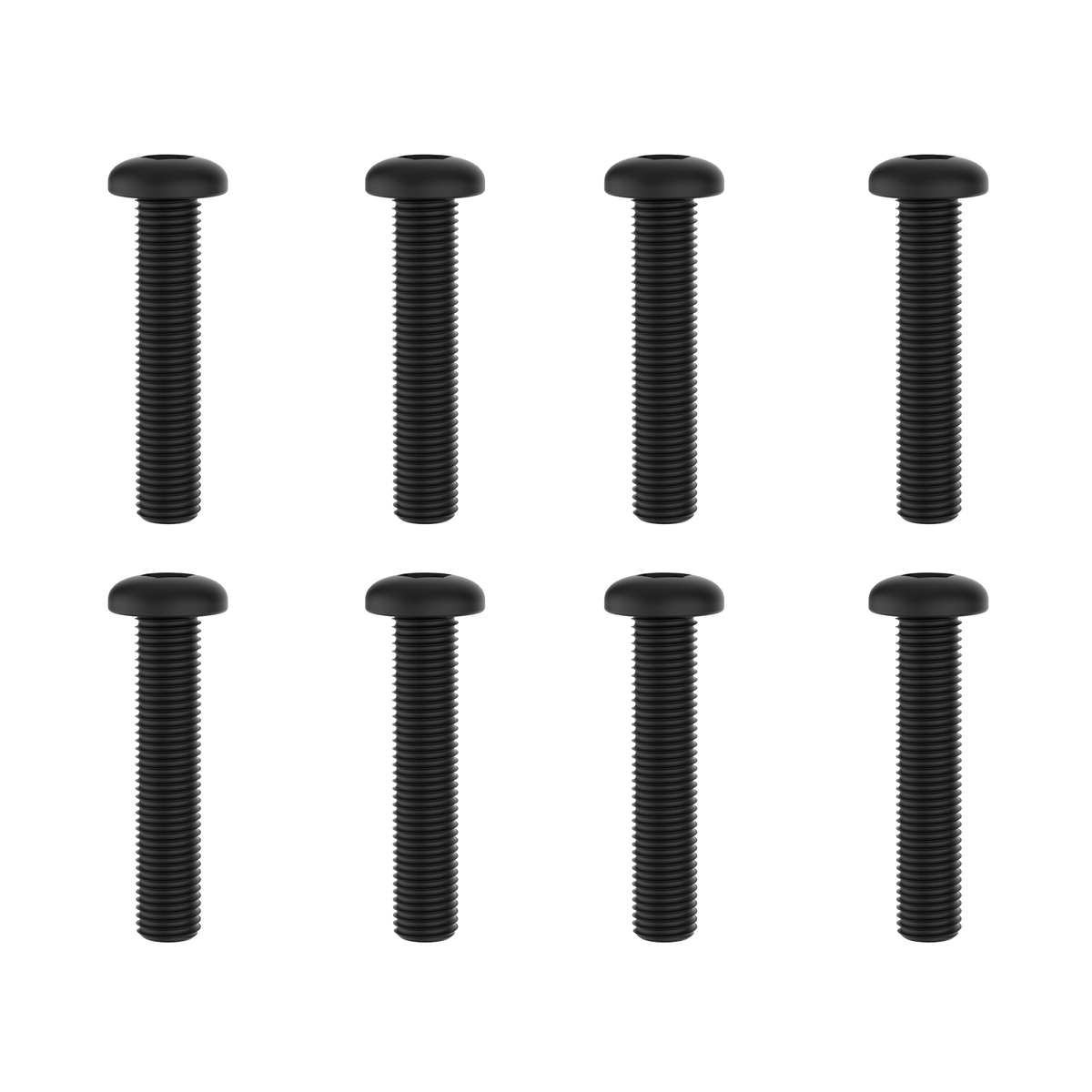 UDIRC Hex Button Head Machine Screw 3x15mm Black for UD1610PRO / UD1610S (Part No. M01-022) - 8 Pcs