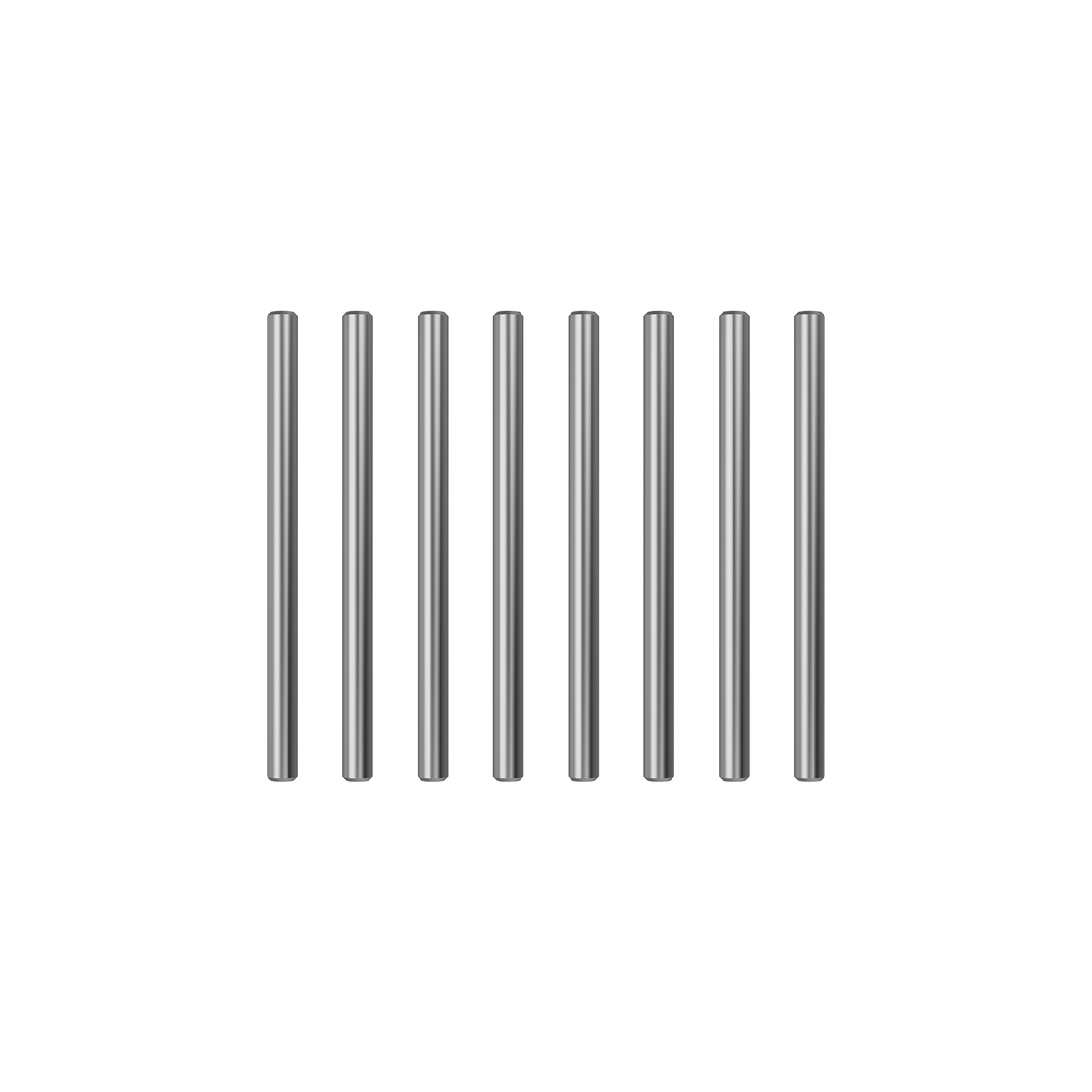 UDIRC Smooth Shaft 2.5x27mm for UD16 Series RC Monster Truck (Part No. M06-015) - 8 Pcs