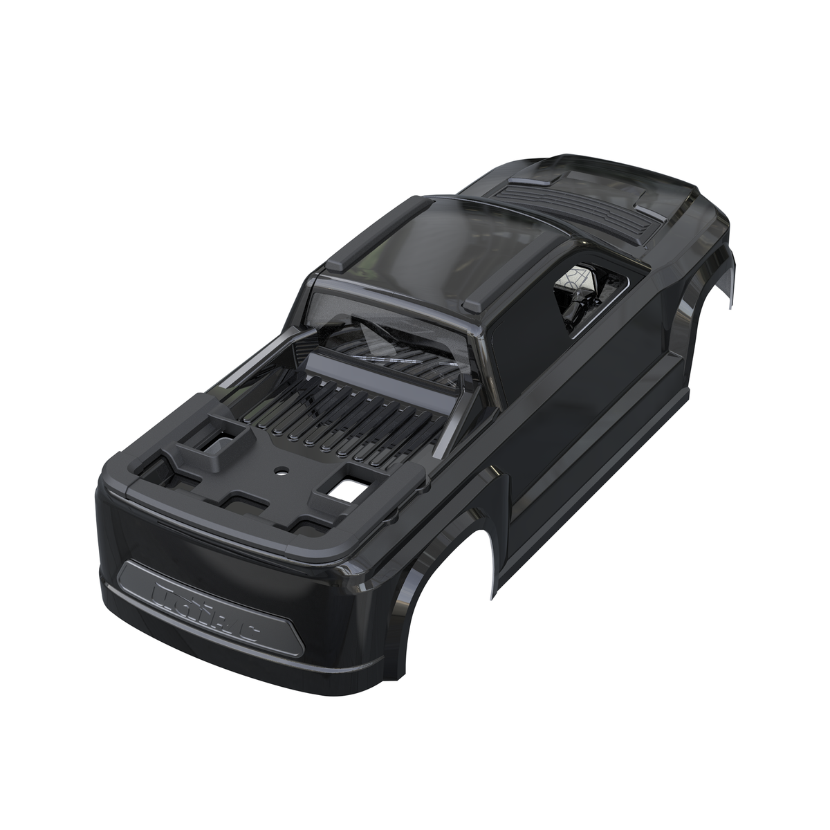 UDIRC PC RC Body Shell Black for UD1610PRO / UD1610S (Part No. P16-001C) - 1 Pc
