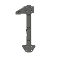 UDIRC Upper Deck Plate Black for UD16 Series RC Monster Truck (Part No. P16-014) - 1 Pc