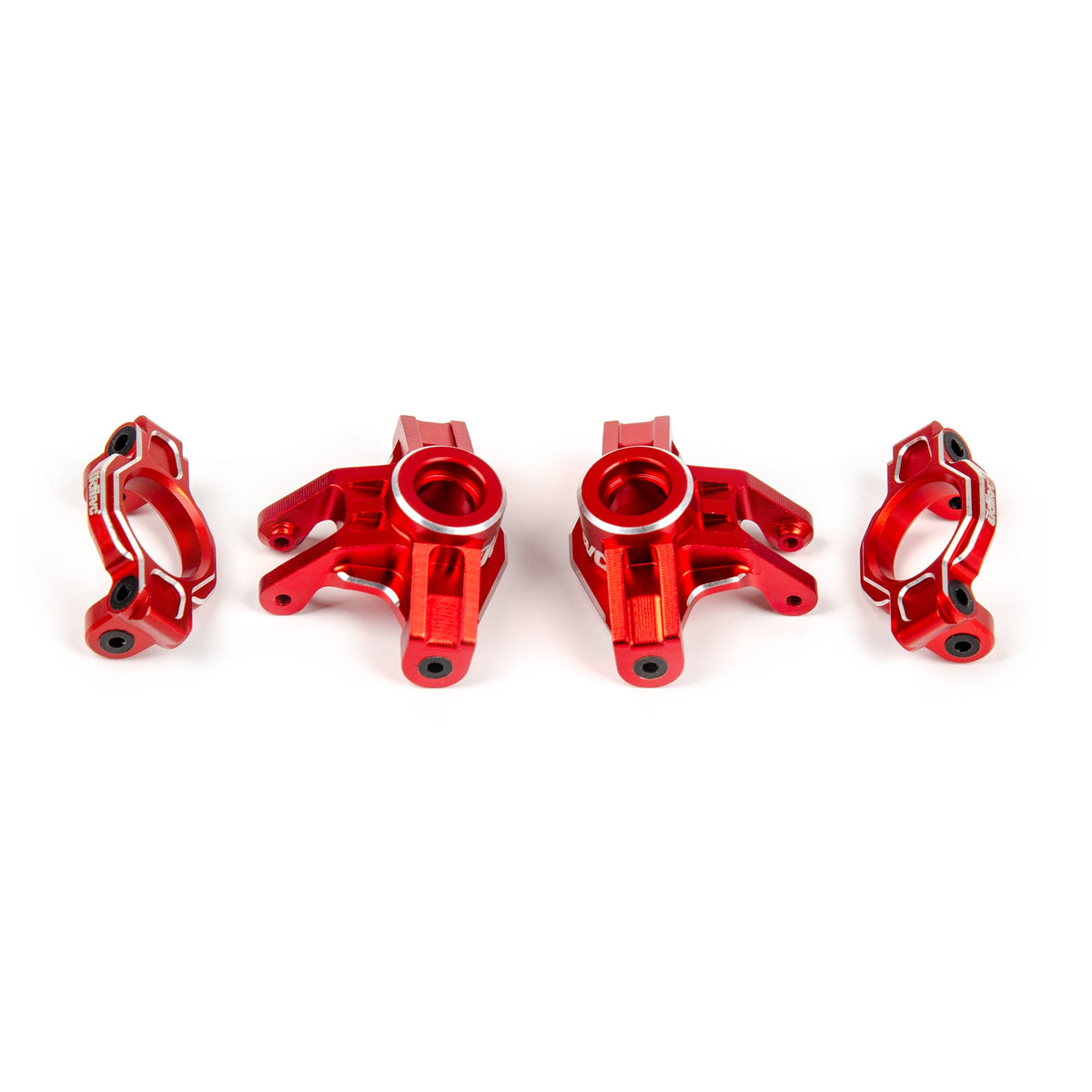 UDIRC Steering Knuckle Upgrade Part Red for UD16 Series RC Monster Truck (Part No. P16-060B) - 2 Pcs