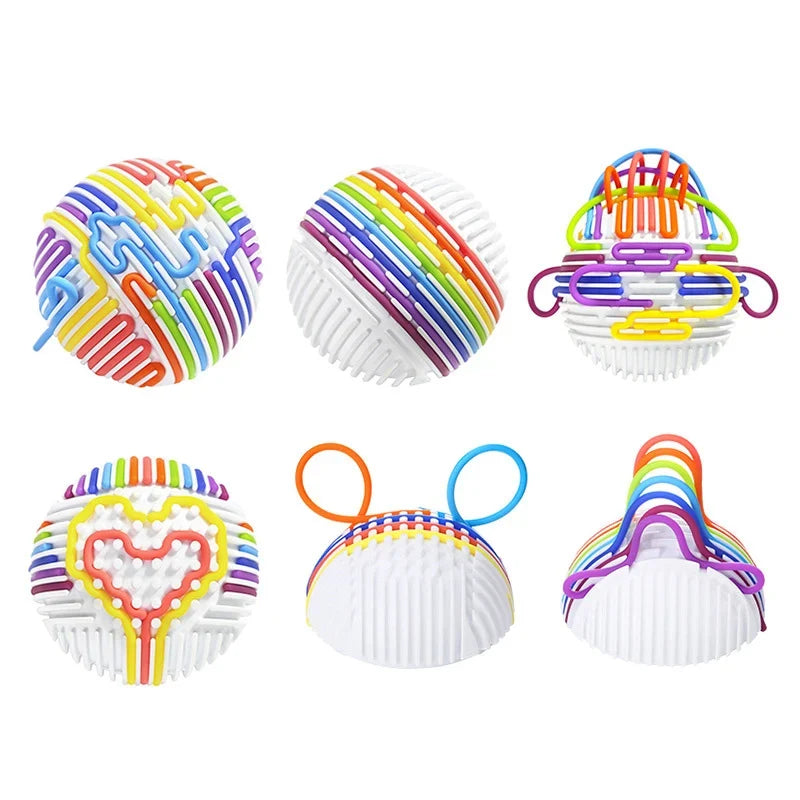 Sensory Activity Ball – Montessori Color Cognition & Motor Skills Toy