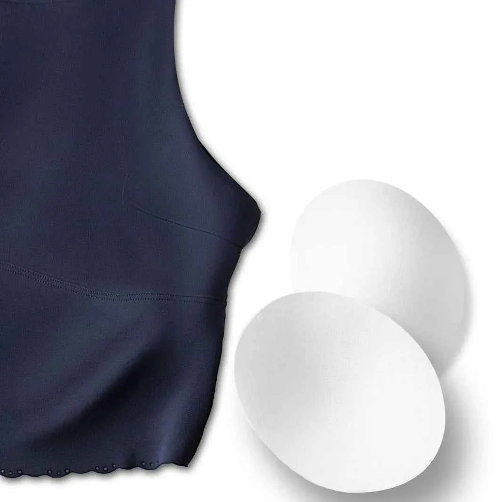 Women’s High Neck Racerback Yoga Tank Top Bra