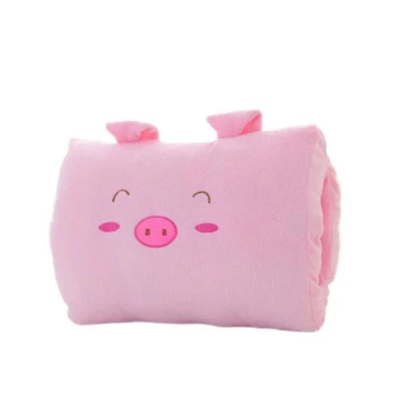 Children's Plush Pillows Hand Warmers Gloves Adults Cartoon Nap Pillows Cushions Creative Hand Warmers Plush Children's Day Gift