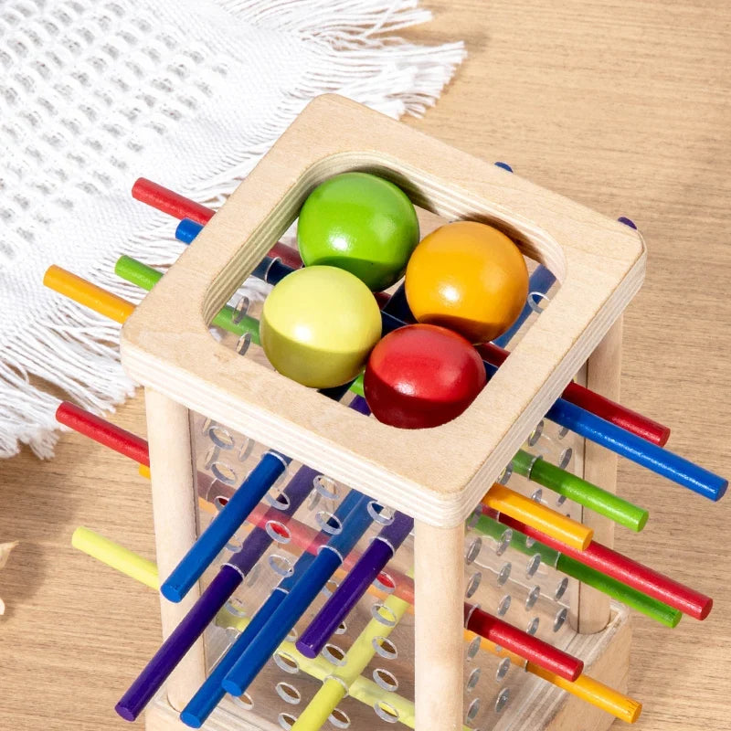 Wooden Stick Board Game | Montessori Parent-Child Interaction Toy