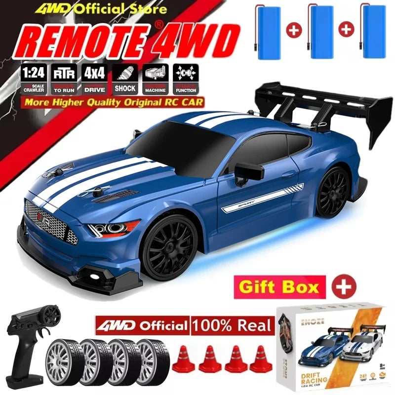 4WD RC Drift Car GTRPRO AE86PRO 4x4 Racing Remote Control Toy