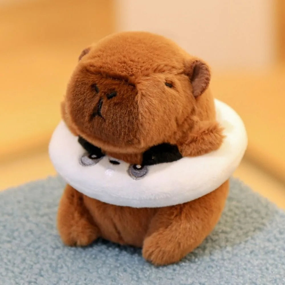 Cute Capybara Plush Toy – Hoodie with Wings Stuffed Animal Doll