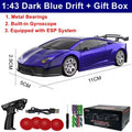 1/64 High-Speed Drift RC Car 4WD Remote Control Mini Racing Toy