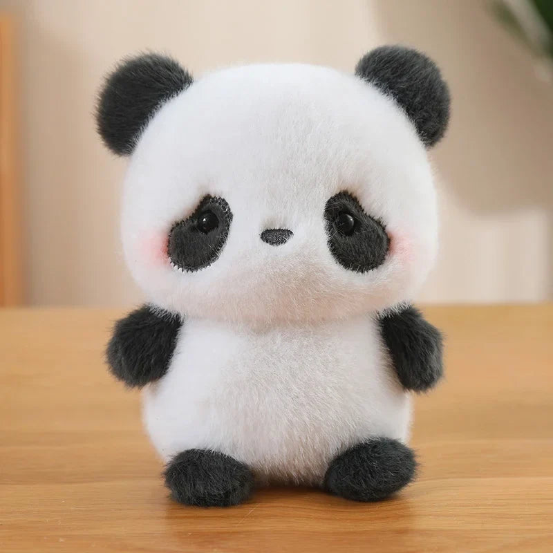 Cute Sitting Animal Plush Toys – Red Panda, Fox, Sloth & More