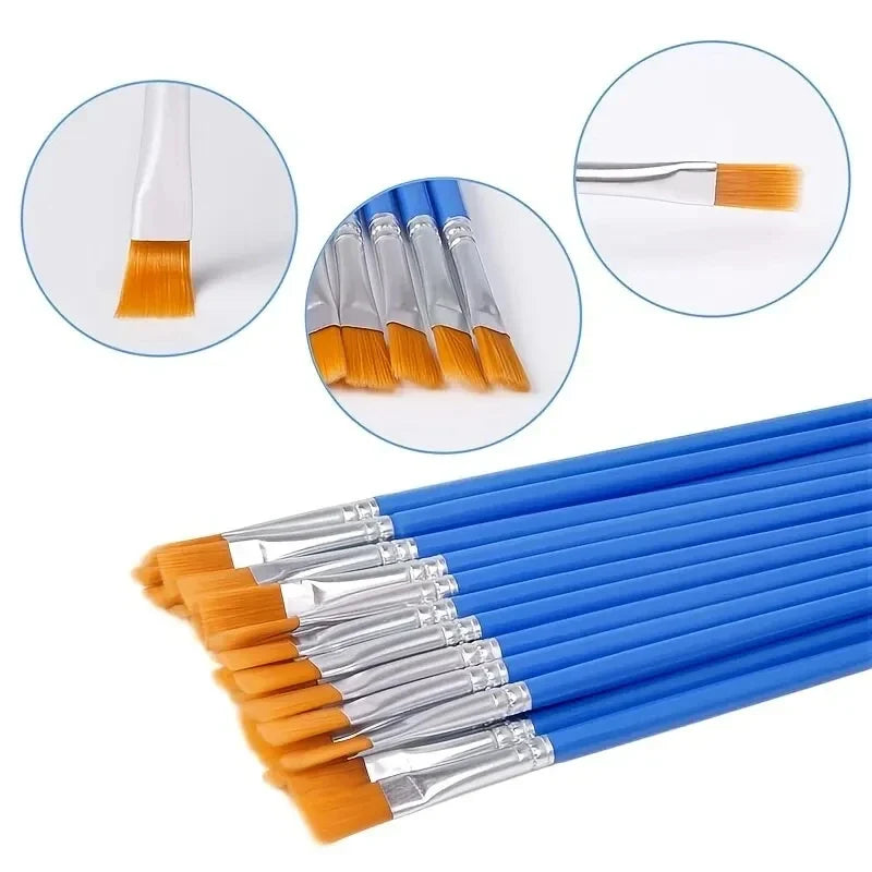 20pcs Painting Brushes Set for Arts & Crafts | Multifunctional Kit