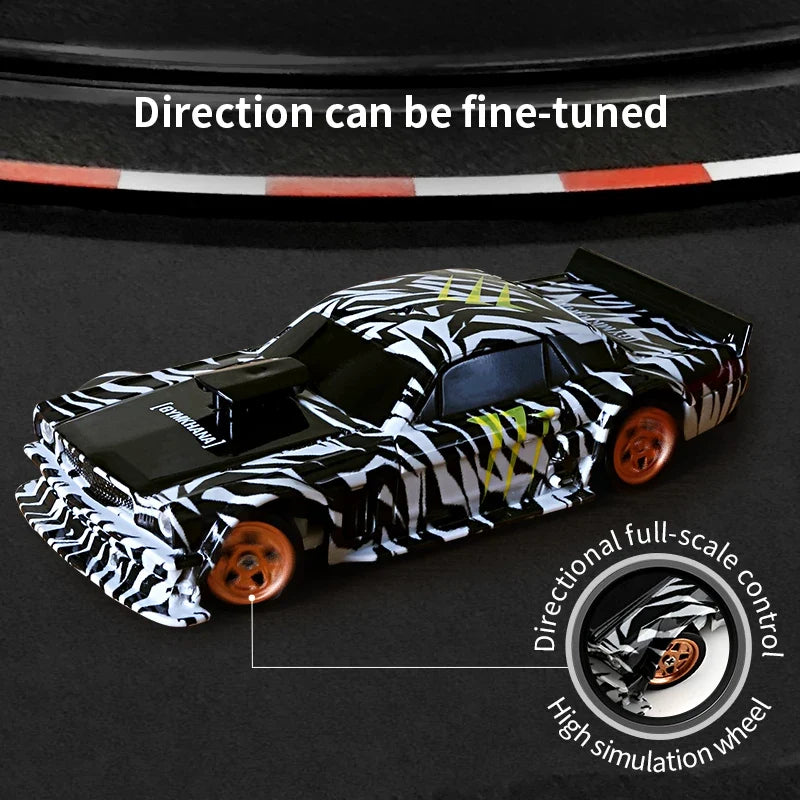 2.4G RC Drift Car 1/43 4WD Remote Control Mini Racing Car Toy