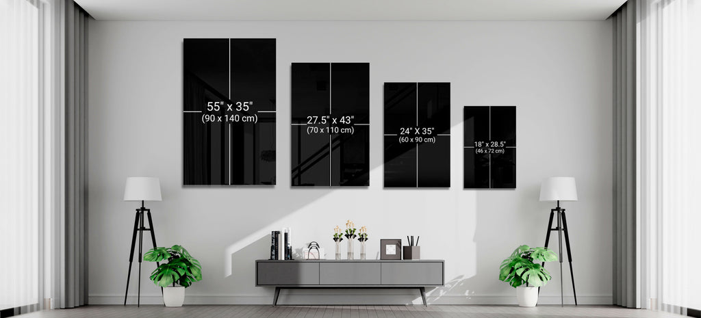 Behind the Curtain Glass Art
