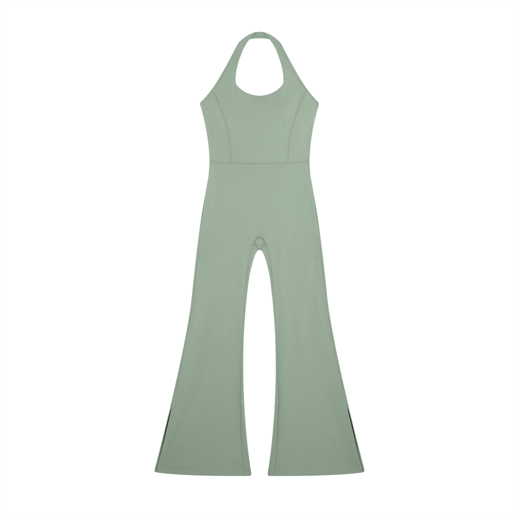 Loki & Ivy Women’s Halter Flared Jumpsuit